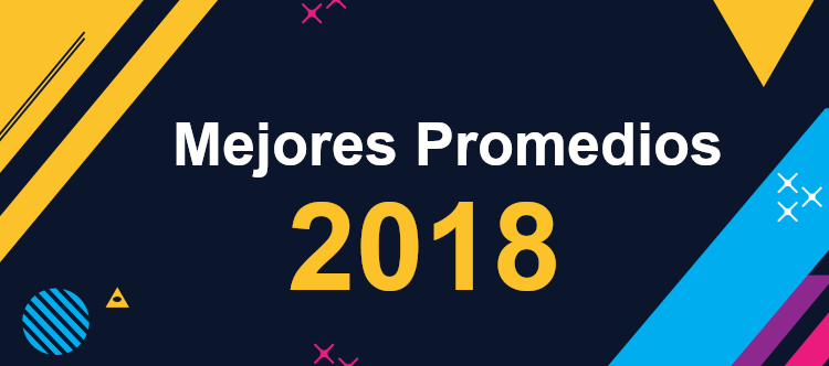 Mejores Promedios Año 2018
